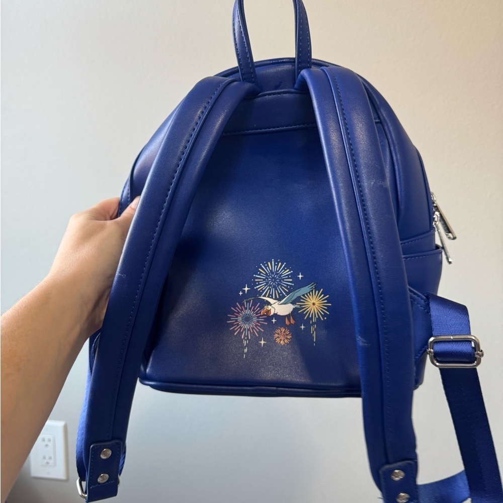 Loungefly Blue Disney Backpack - Picture 7 of 11